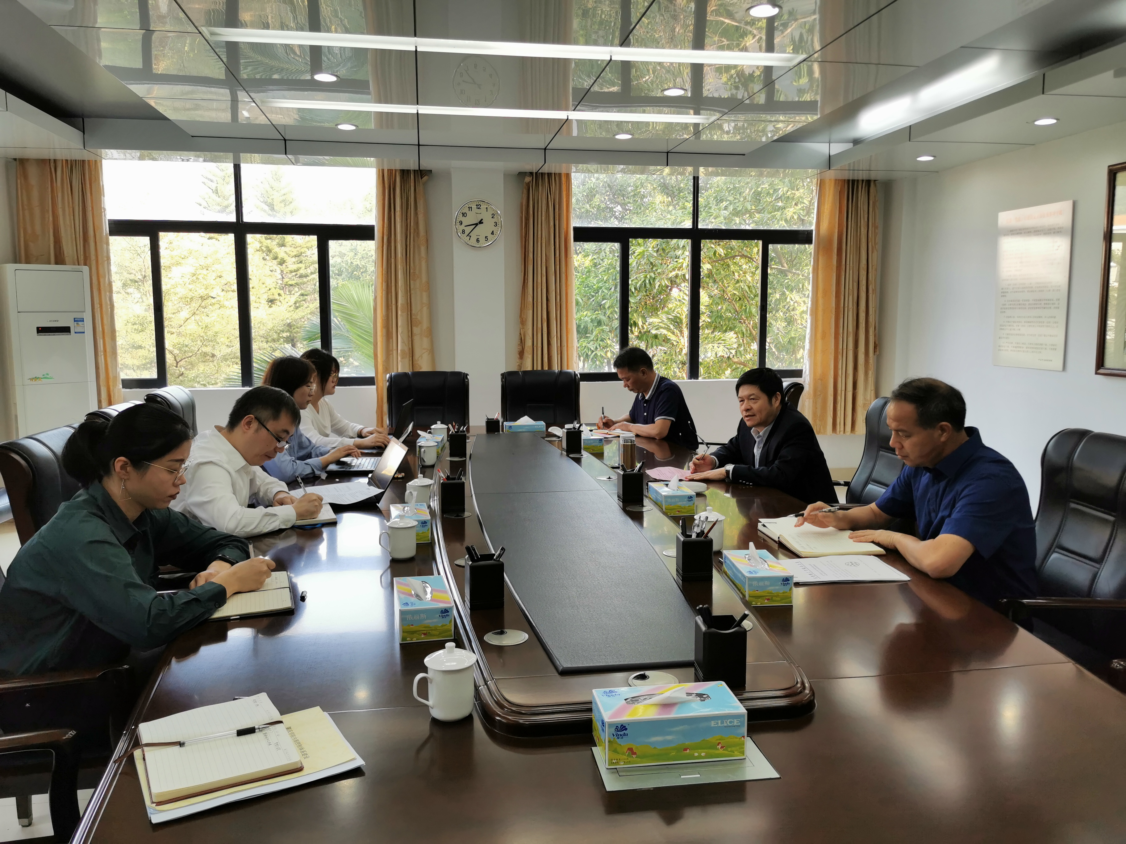 内控建设进入全面调研阶段 校领导参加访谈-党委办公室 院长办公室